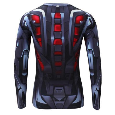 Ultron Compression Long Sleeve Compression Rash Guard-RashGuardStore