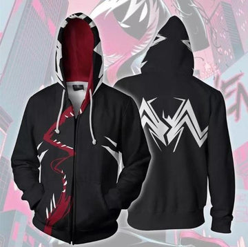 Venom Gwen 'Gwendolyn' Zip Up Hoodie-RashGuardStore