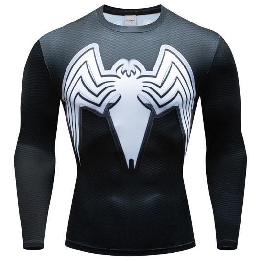 Venom Premium Dri-Fit Long Sleeve Rashguard-RashGuardStore