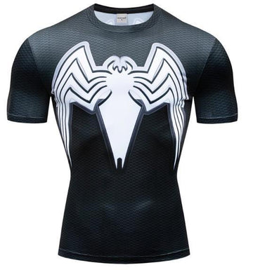 Venom Premium Dri-Fit Short Sleeve Rashguard-RashGuardStore