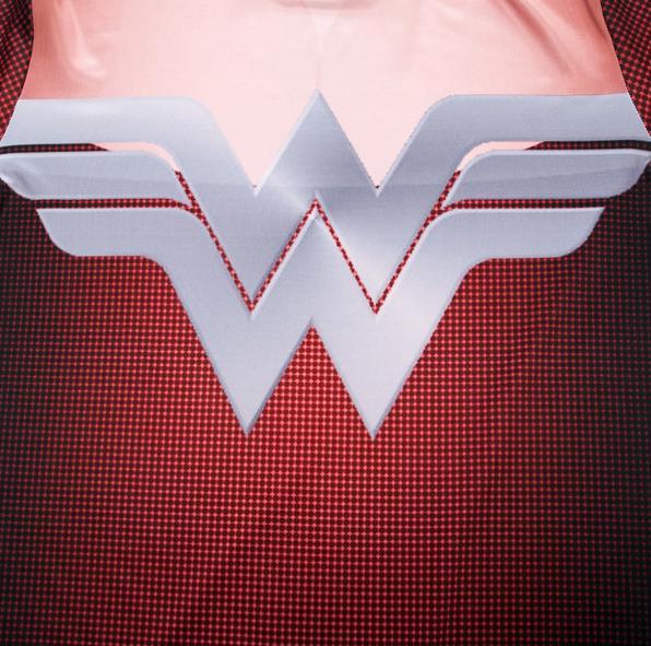 Wonder Woman Premium Compression Long Sleeve Rash Guard-RashGuardStore